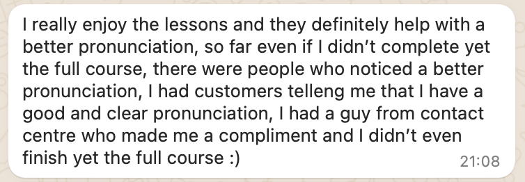 Student testimonial 6